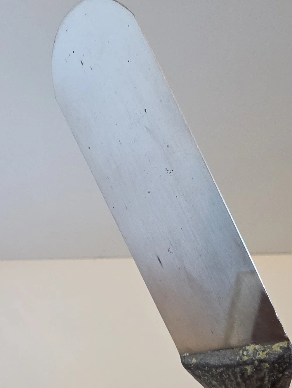 Vintage Aycock Aluminum Butter Spreader Knife Rooster Logo Mid Century